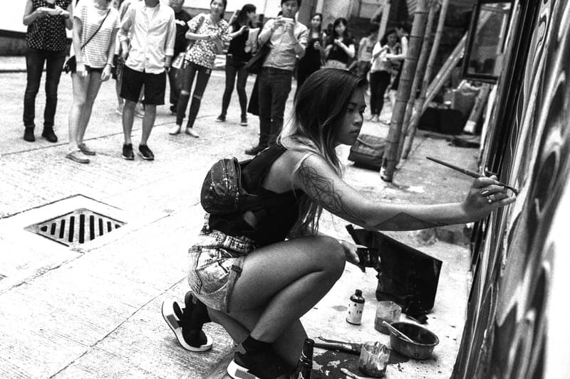 街頭藝術家齊集上環  Air-Ink 墨水釋放無限可能