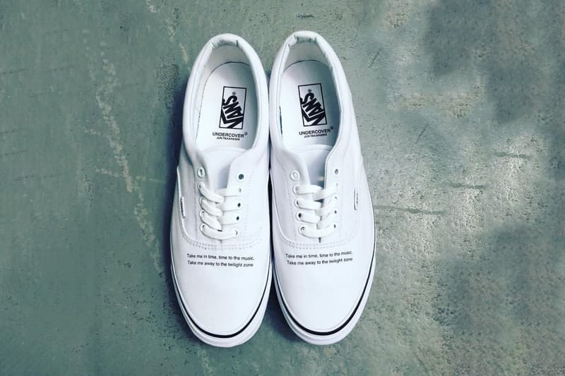預覽 UNDERCOVER x Vans Era 聯名鞋履