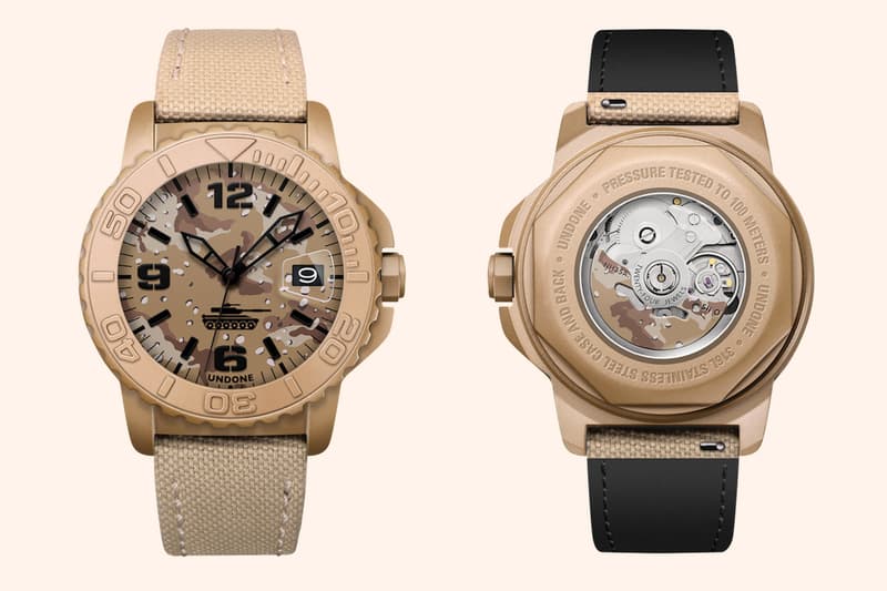 定製腕錶提案－Undone 打造全新軍事系列