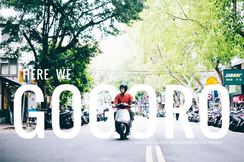 wisdom X Gogoro 2016 春夏「HERE WE GO」系列 Lookbook