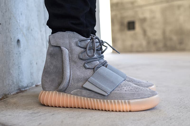 adidas Originals Yeezy Boost 750「Light Grey」配色上腳預覽