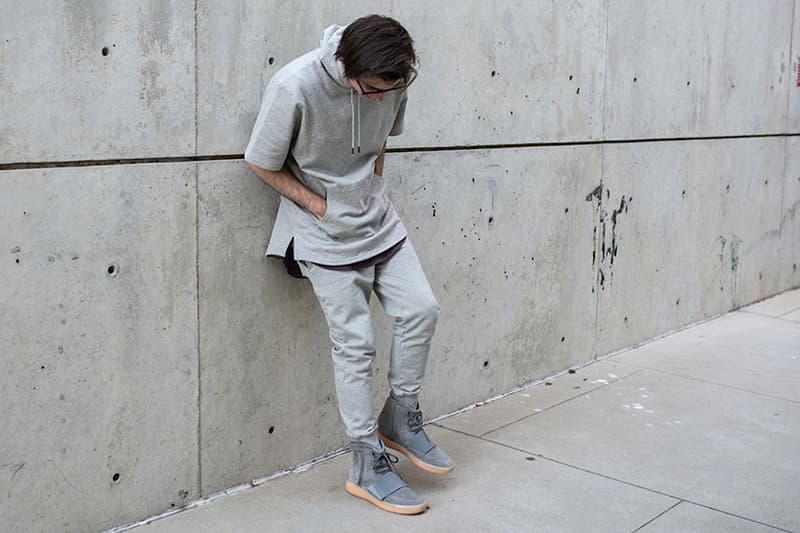 adidas Originals Yeezy Boost 750「Light Grey」配色上腳預覽