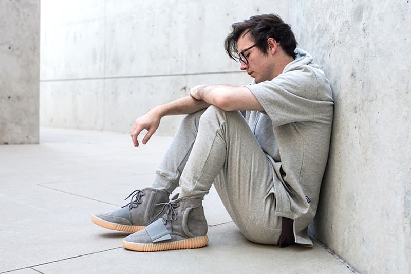 adidas Originals Yeezy Boost 750「Light Grey」配色上腳預覽