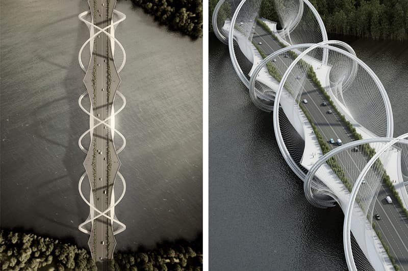 Beijing San Shan Bridge For 2022 Winter Olympics