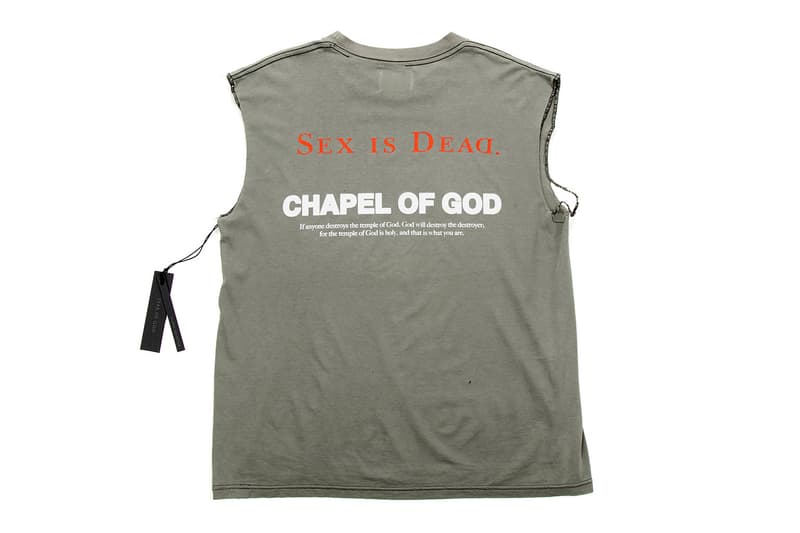 Jerry Lorenzo 推出「Chapel of God」復古 T-Shirt 系列