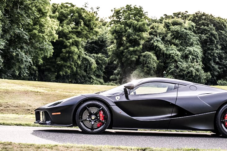 laferrari nero ds opaco auction