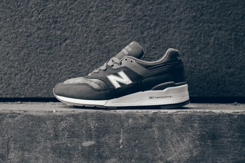 New Balance M997 全新配色設計「Charcoal」