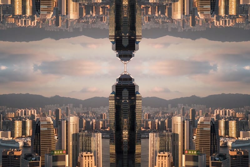 以這樣的角度去看香港－就如置身未來一百年的科幻城市一樣！