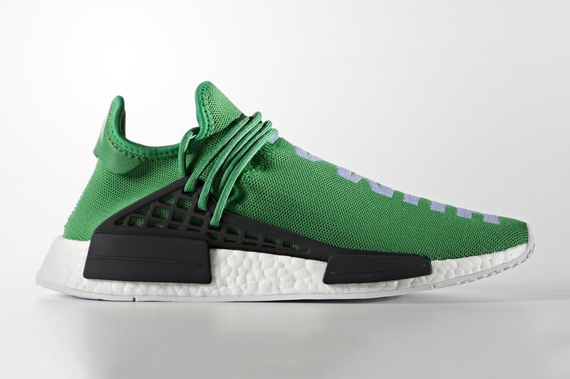 搶先預覽 adidas Originals = PHARRELL WILLIAMS 聯名 Hu NMD 綠色版本