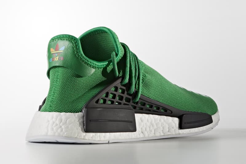 搶先預覽 adidas Originals = PHARRELL WILLIAMS 聯名 Hu NMD 綠色版本