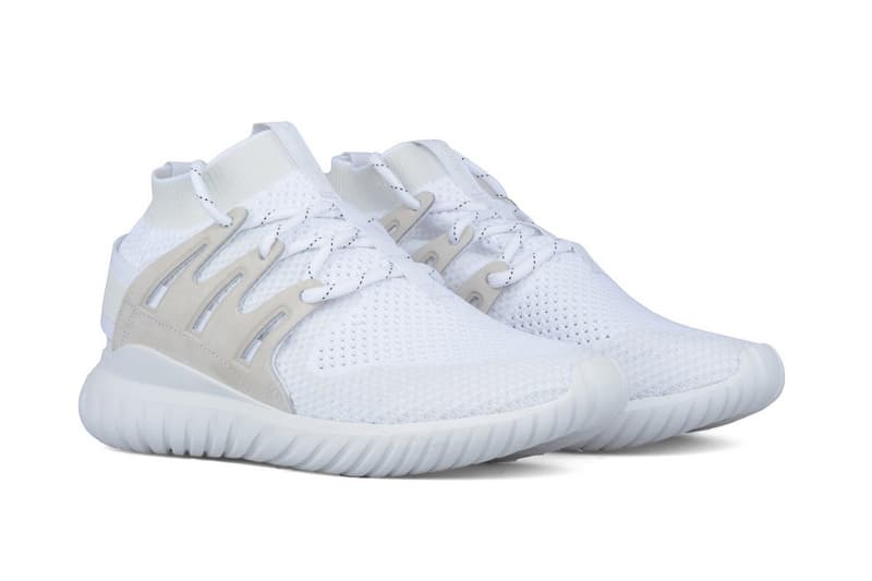 adidas Originals Tubular Nova Primeknit 全白配色