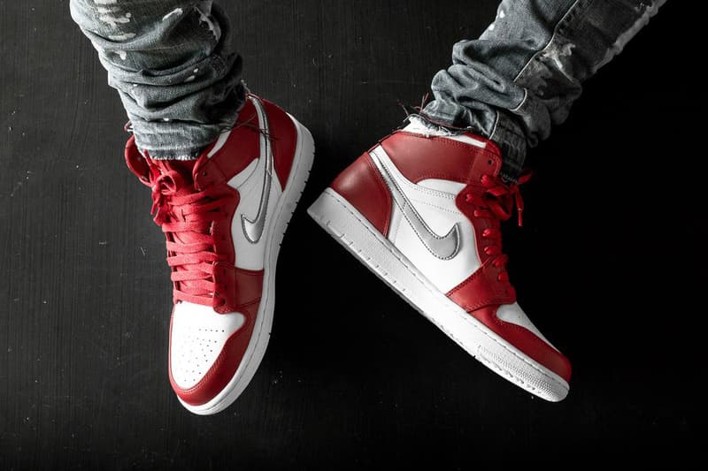 近賞 Air Jordan 1 Retro High 全新配色設計「Silver Medal」