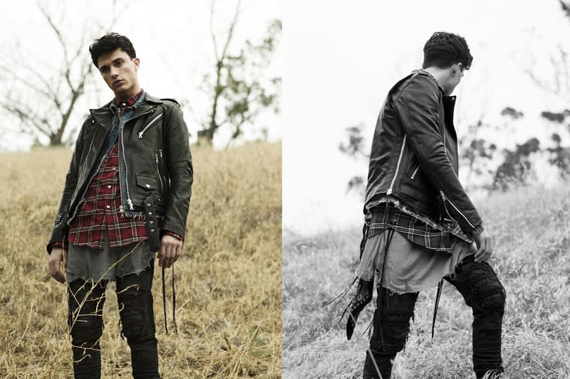 散彈槍實彈破壞處理－AMIRI 2016 秋冬系列造型