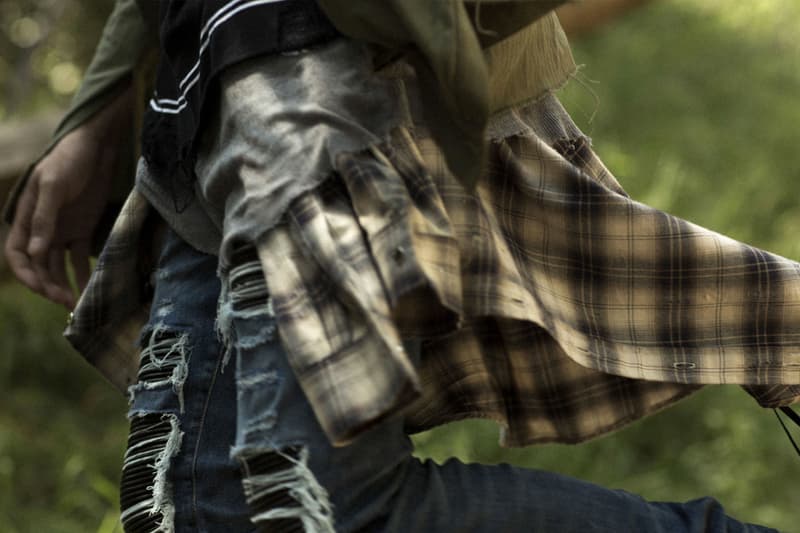 散彈槍實彈破壞處理－AMIRI 2016 秋冬系列造型