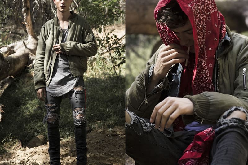 散彈槍實彈破壞處理－AMIRI 2016 秋冬系列造型