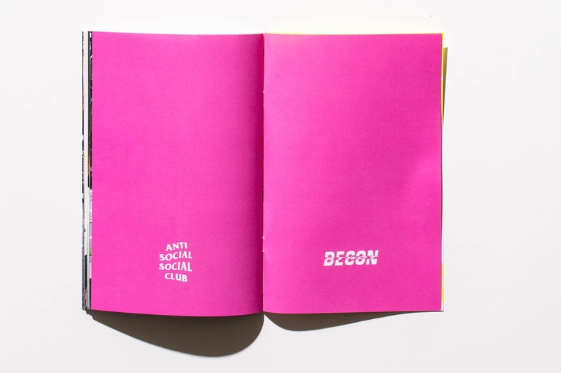 Anti Social Social Club DECONSTRCT Zine