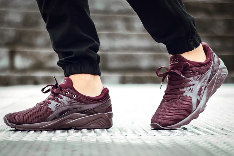 ASICS Tiger GEL-Kayano Trainer EVO 全新配色設計「Rioja Red」
