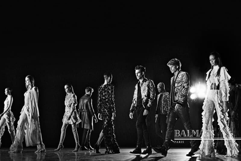 Kanye West 與 Kim Kardashian 領銜演繹 Balmain 2016 秋冬系列宣傳廣告