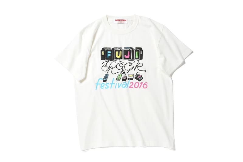 BEAMS 推出 FUJI ROCK FESTIVAL 2016 限定 T-Shirt 系列