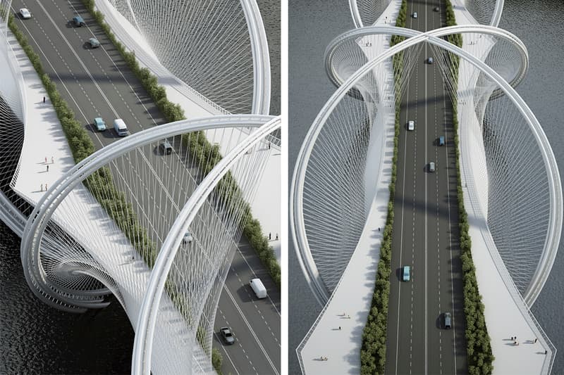Beijing San Shan Bridge For 2022 Winter Olympics