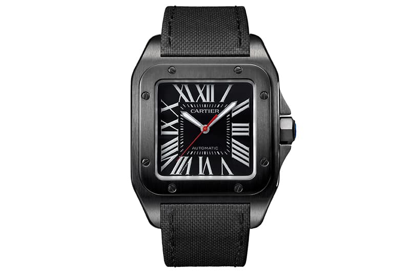 Cartier 經典錶款黑魂再現