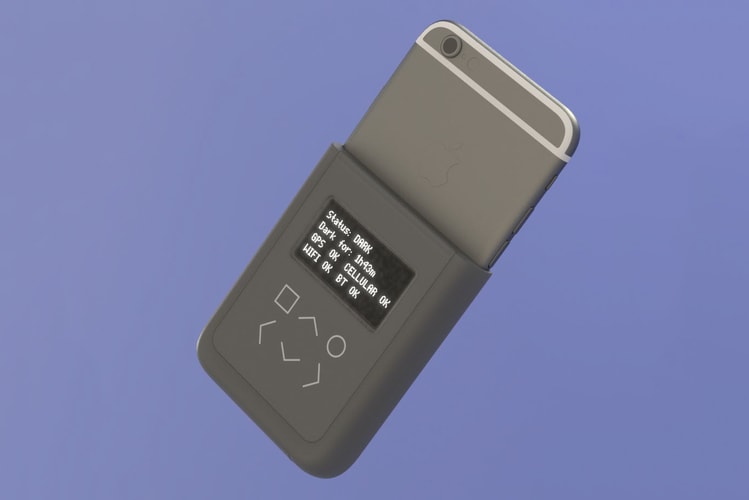 Edward Snowdon 參與研發-反監測 iPhone 6/6s 訊號狀態之 Phone Case 誕生