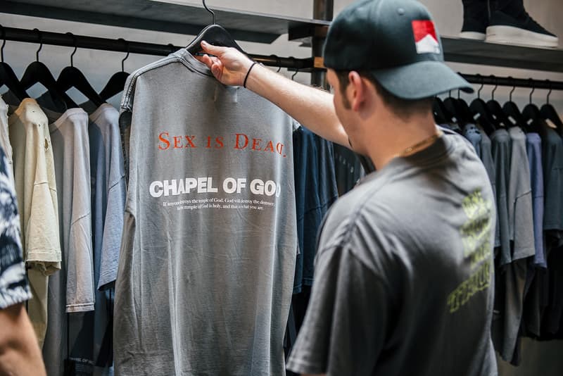 Fear of God x Chapel NYC「Chapel of God」合作系列洛杉磯 Maxfield 發售現場回顧