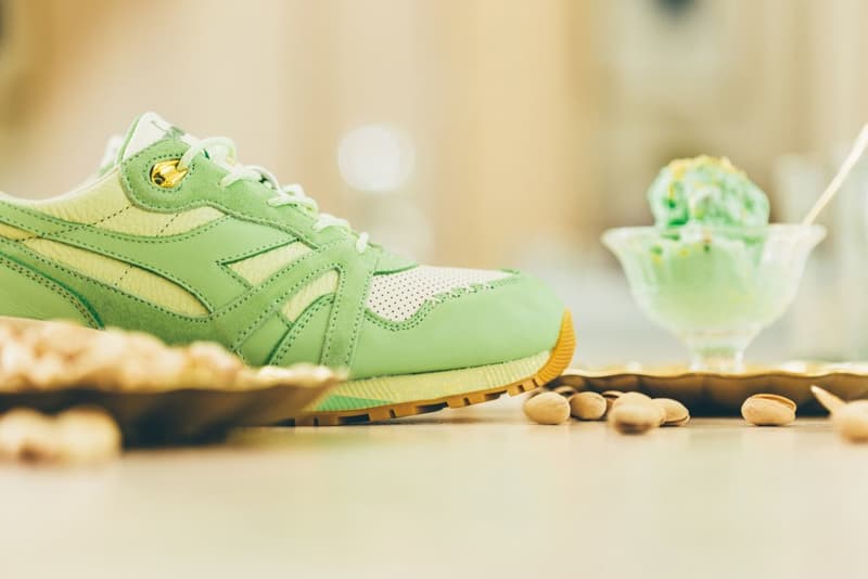 Feature x Diadora N.9000「Pistacchio」聯名別注配色
