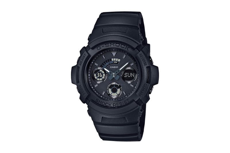 G-SHOCK Japan Deadly Matte Black Collection