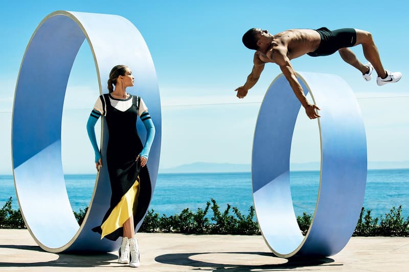 Gigi Hadid 完美示範 Fenty PUMA by Rihanna 混種球鞋設計