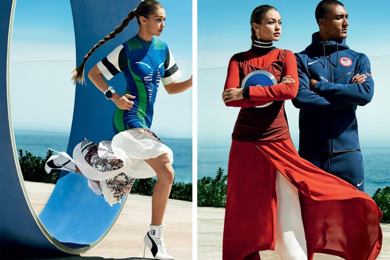 Gigi Hadid 完美示範 Fenty PUMA by Rihanna 混種球鞋設計