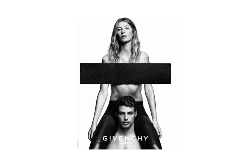 巴西名模 Gisele Bündchen 出鏡 Givenchy Jeans 宣傳系列