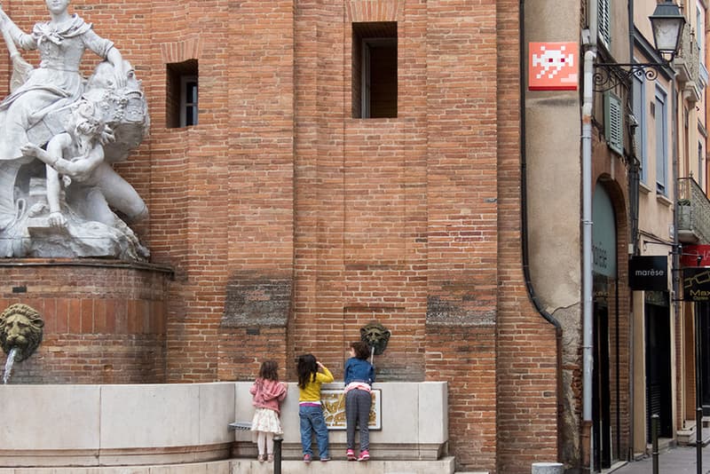 街頭藝術家 Invader「侵入」法國圖盧茲