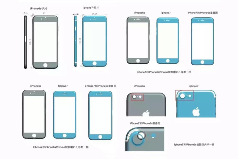 外觀基本確定！iPhone 7 最新諜照和尺寸信息曝光