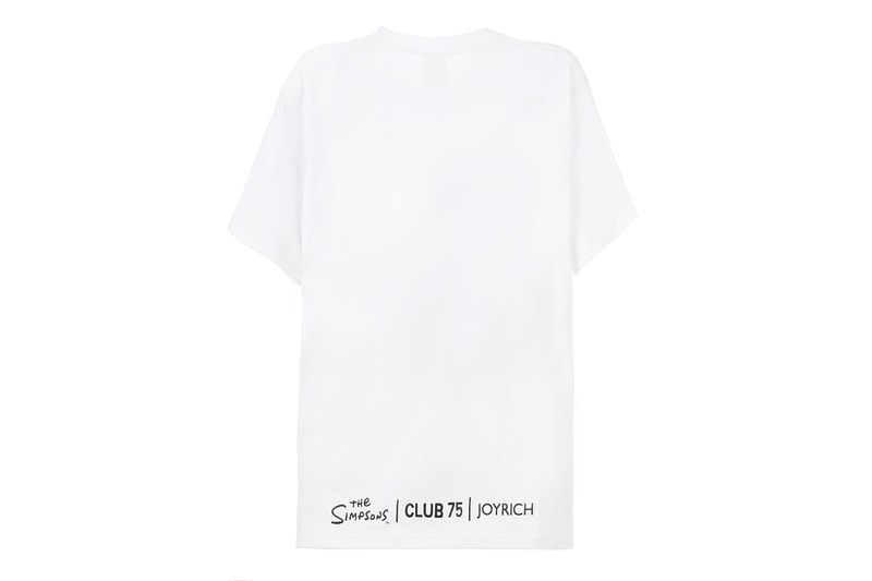 JOYRICH x Club75 x The Simpsons 聯名系列登場