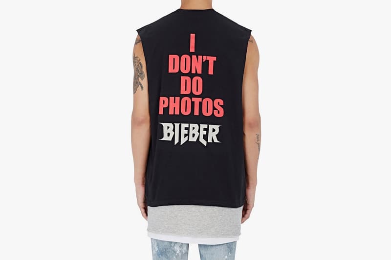 Justin Bieber x Barneys New York 聯名系列