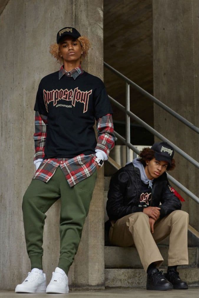 Justin Bieber x Urban Outfitters 獨佔「Purpose」巡演紀念系列