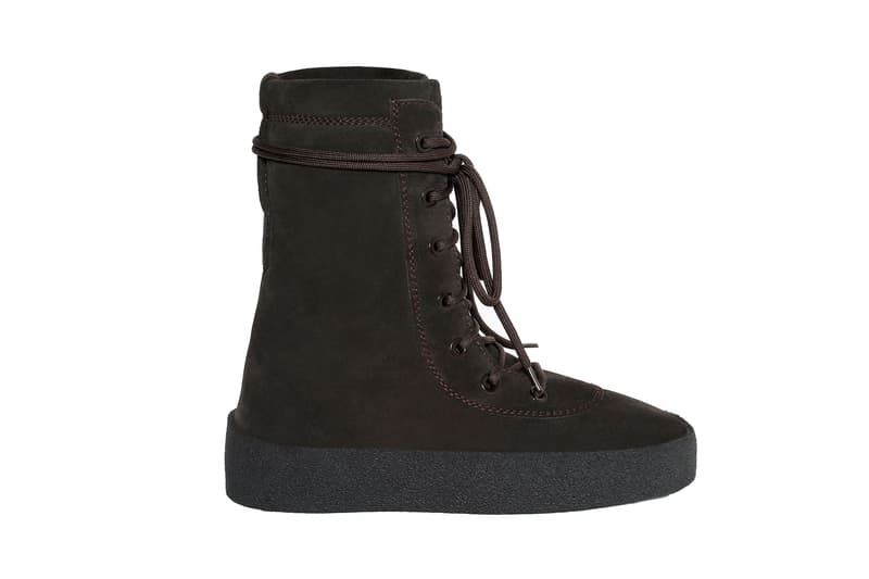 YEEZY Season 2 自家靴款 Military Crepe Boot 全新配色「Oil」