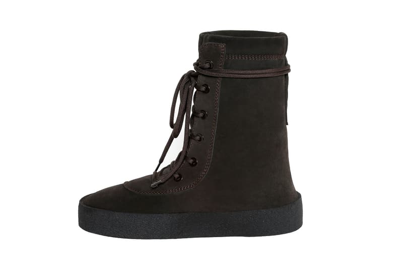 YEEZY Season 2 自家靴款 Military Crepe Boot 全新配色「Oil」