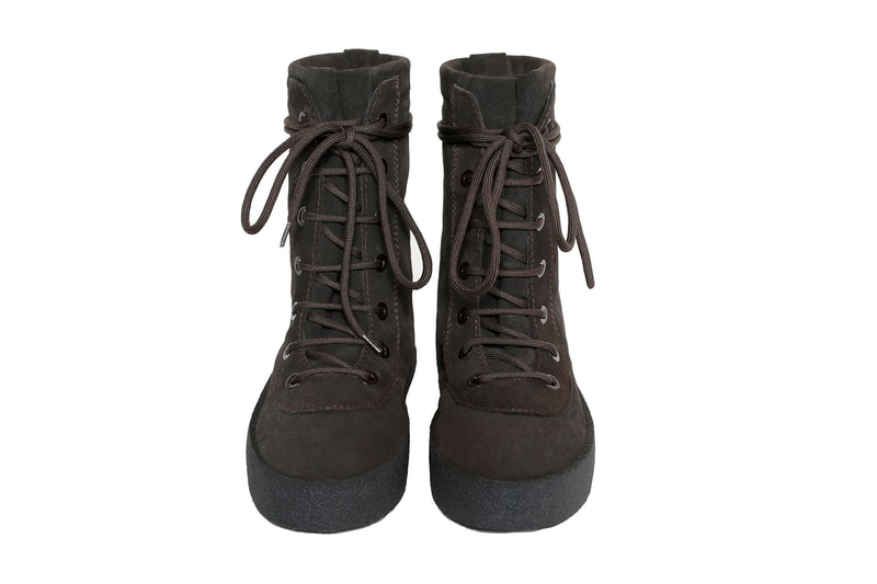 YEEZY Season 2 自家靴款 Military Crepe Boot 全新配色「Oil」