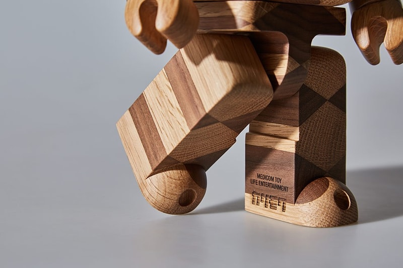 Medicom Toy 再度聯手 Karimoku 推出 BE@RBRICK「Woven Wood」合作玩偶
