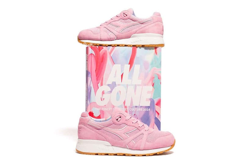La MJC x Diadora 聯名 N9000「ALL GONE 2014」鞋款