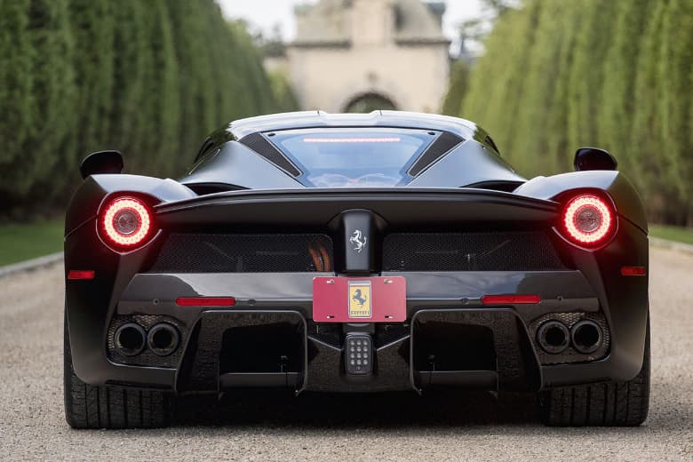 laferrari nero ds opaco auction