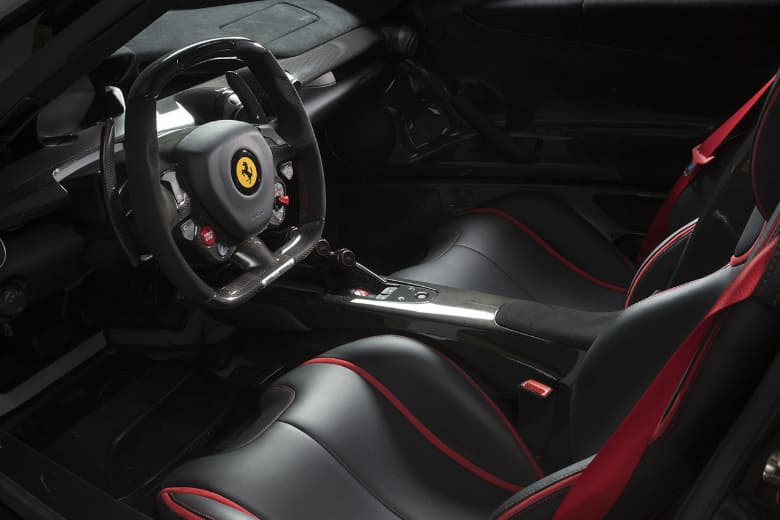 laferrari nero ds opaco auction