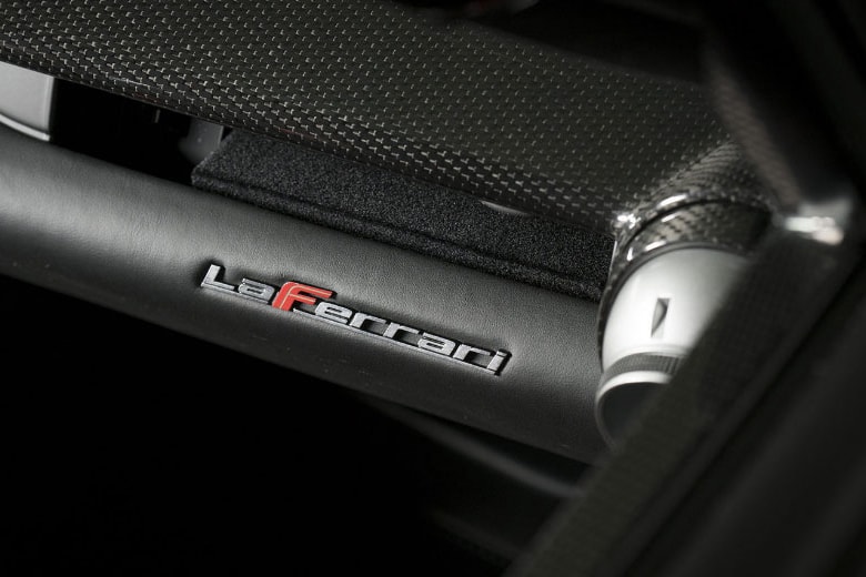 laferrari nero ds opaco auction