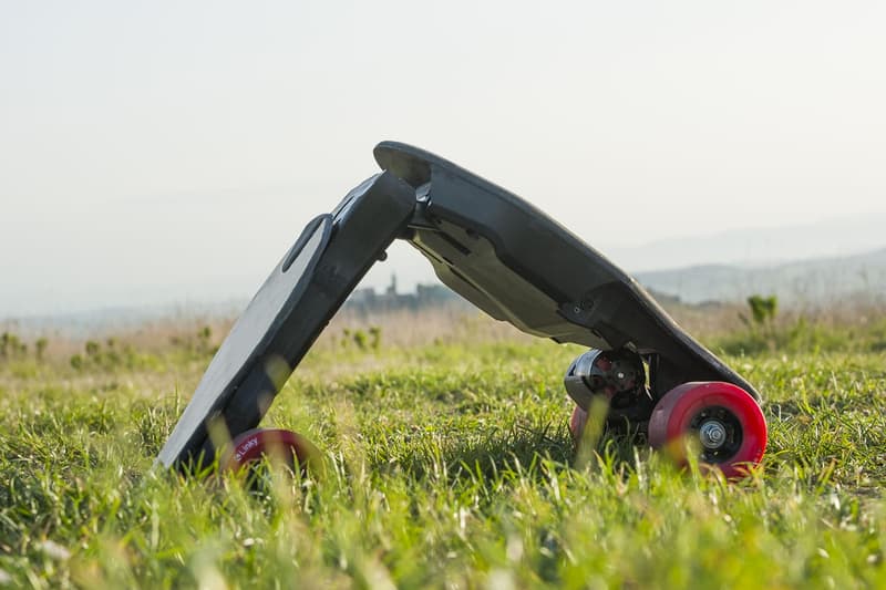 可摺疊電動滑板－Linky Longboard 登場