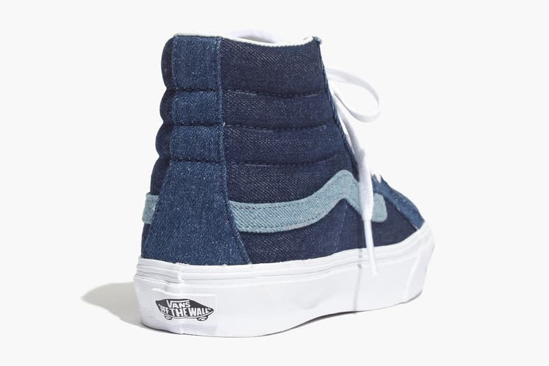 madewel x vans sk8 hi slim