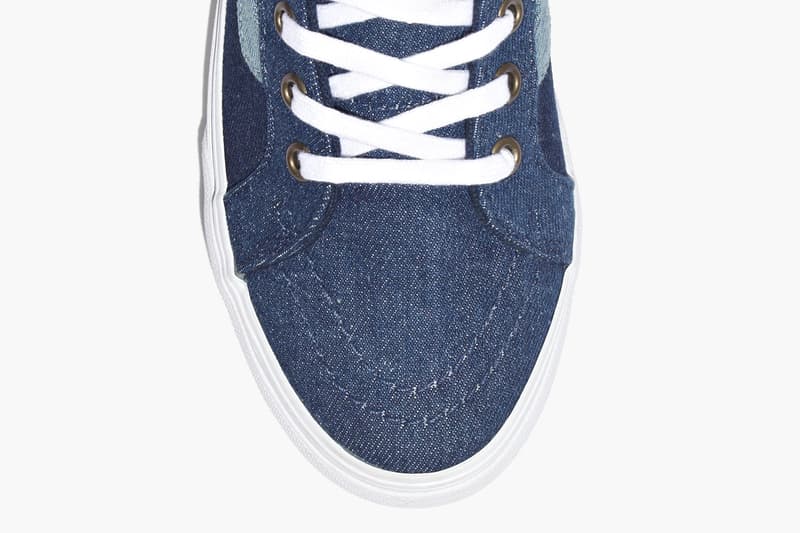 madewel x vans sk8 hi slim