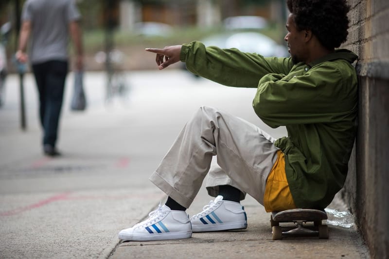 adidas Skateboarding 為 Na-Kel Smith 打造限量 Matchcourt Mid 鞋款