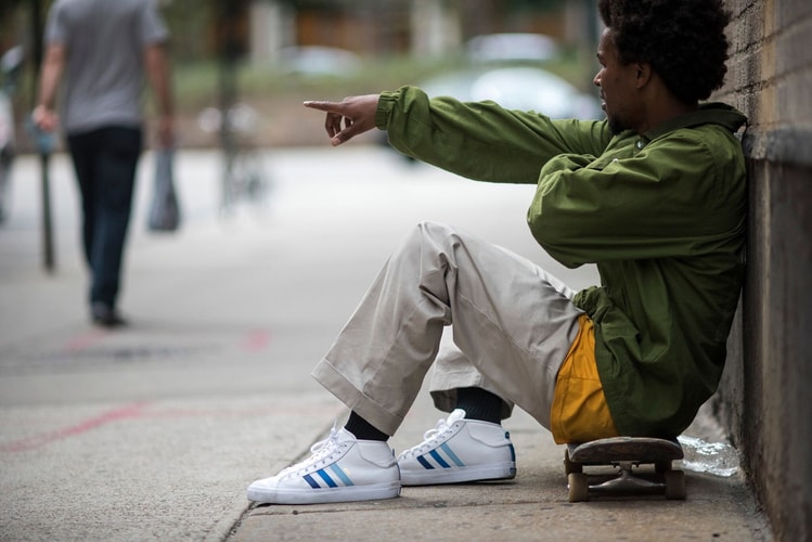 adidas Skateboarding 為 Na-Kel Smith 打造限量 Matchcourt Mid 鞋款